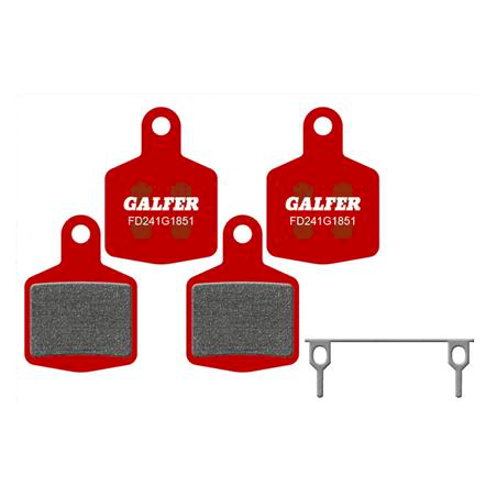 Pastiglie freno GALFER - HOPE DH4 4 pistoncini - Advanced
