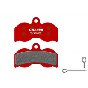 Pastillas de freno GALFER - HOPE XC4 4 pistones - Advanced