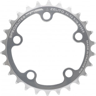 Plateau Spécialités TA Zélito Triple (74mm) Intérieur 9/10V Argent Spécialités TA PL50074102 Triple