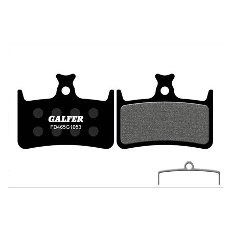 Plaquettes de frein GALFER - HOPE E4 - Standard Galfer FD465G1053 Hope