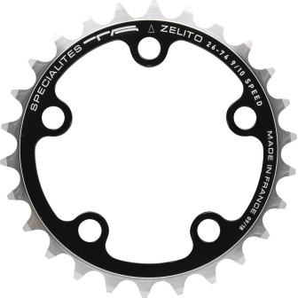 Chainring Spécialités TA Zélito Triple (74mm) Inner 9/10-speed Black