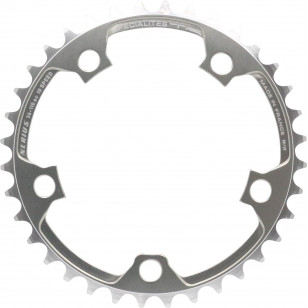 Corona Spécialités TA Nérius interna Campagnolo Compact Veloce/Centaur/Chorus/Record 10v argento