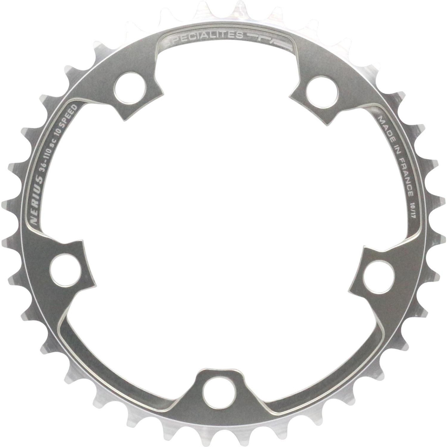 Chainring Spécialités TA Nérius Inner Campagnolo Compact Veloce/Centaur/Chorus/Record 10-speed Silver