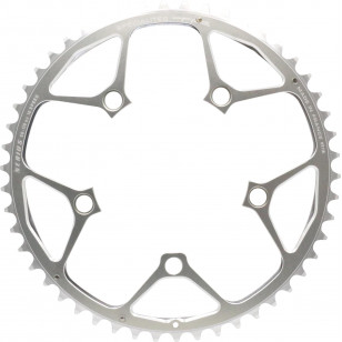 Spécialités TA Nérius Kettenblatt außen Campagnolo Compact Veloce/Centaur/Chorus/Record 10-fach Silber