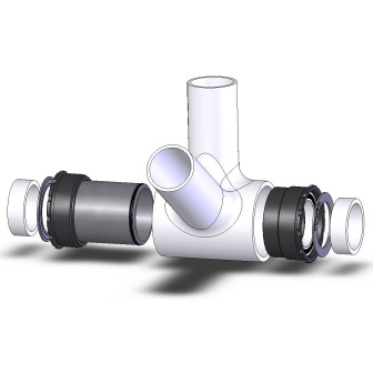 Spécialités TA T47 Threaded Ceramic bottom bracket
