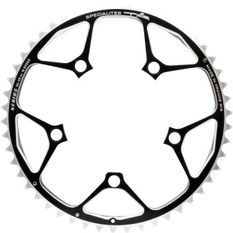 Chainring Spécialités TA Nérius Outer Campagnolo Compact Veloce/Centaur/Chorus/Record 10-speed Black