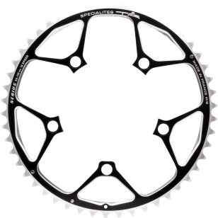 Corona Spécialités TA Nérius esterna Campagnolo Compact Veloce/Centaur/Chorus/Record 10v nera