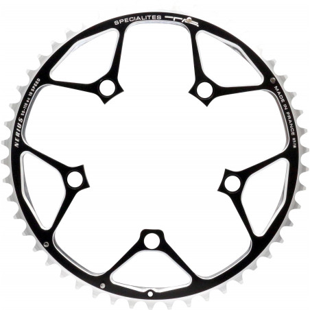 Corona Spécialités TA Nérius esterna Campagnolo Compact Veloce/Centaur/Chorus/Record 10v nera