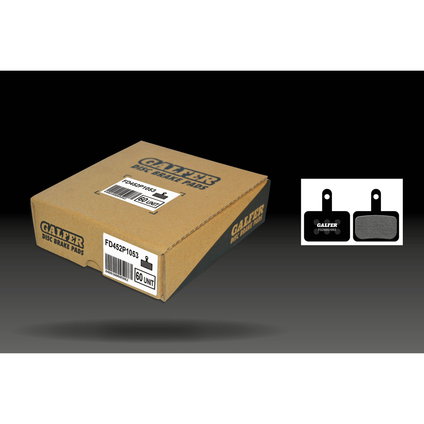 Brake Pads GALFER - SHIMANO B01S Deore / Tektro - Performance (Pack of 30 pairs)