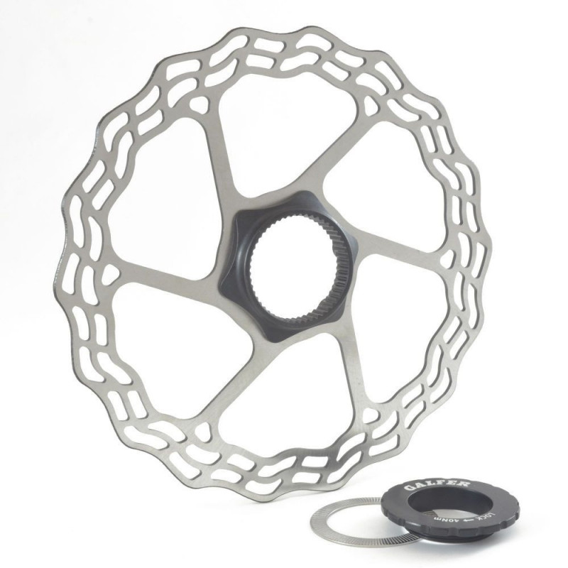 Brake Disc Galfer - Wave Road Centre Lock - ø160mm - 98g Brake Disc Galfer - Wave Road Centre Lock - ø160mm - 98g
