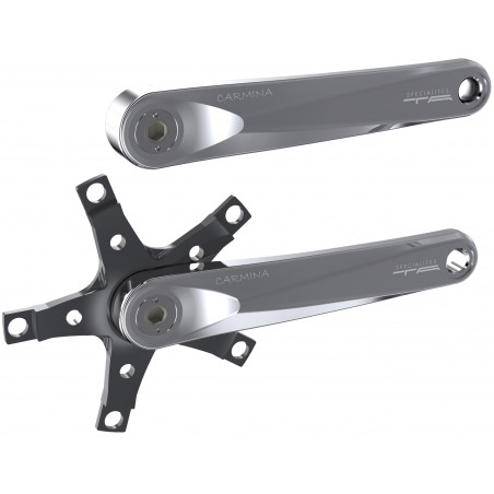 Par de bielas Spécialités TA Carmina Triple 130/74mm - Plata pulida
