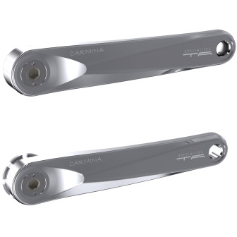 Spécialités TA Carmina crank arm pair - Polished Silver (without spider)