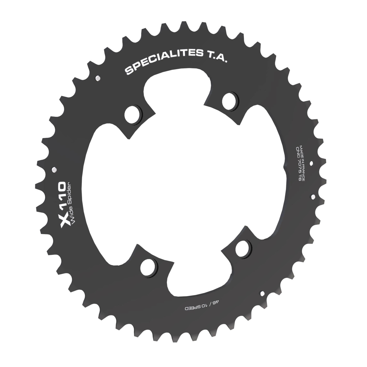 Chainring Spécialités TA X110-WS Outer for Shimano Claris / Sora / Tiagra