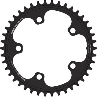 Single Chainring Spécialités TA ONE 110 Shimano/Sram