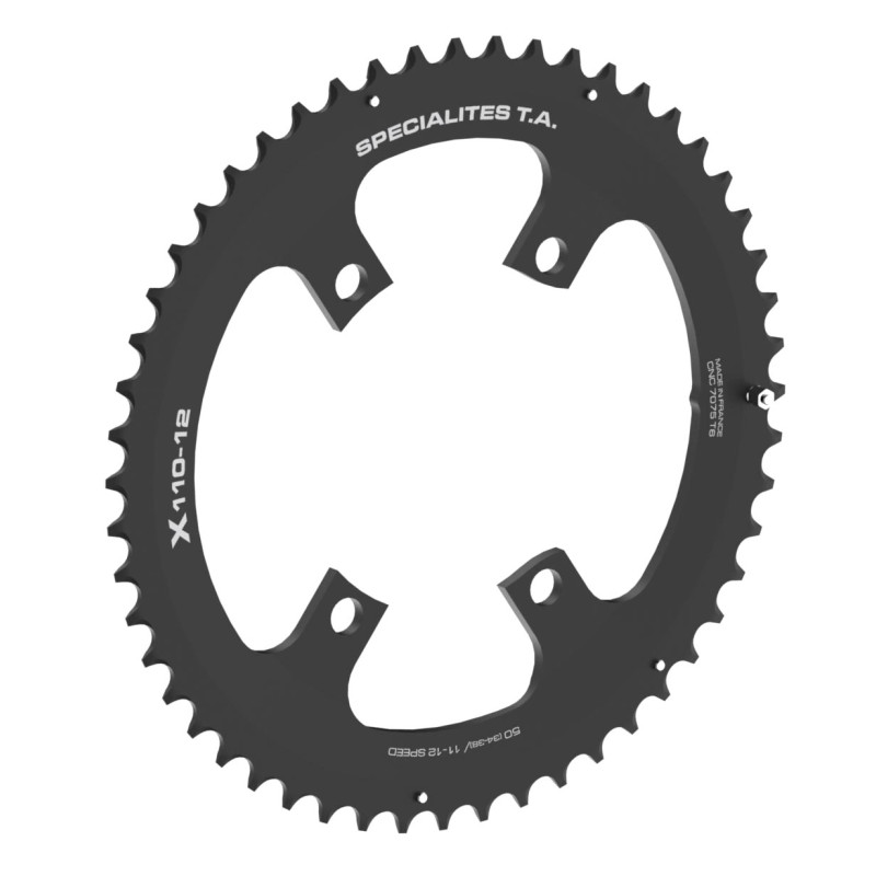 Chainring Spécialités TA X110 12-speed Outer for Shimano R7100/R8100/R9200
