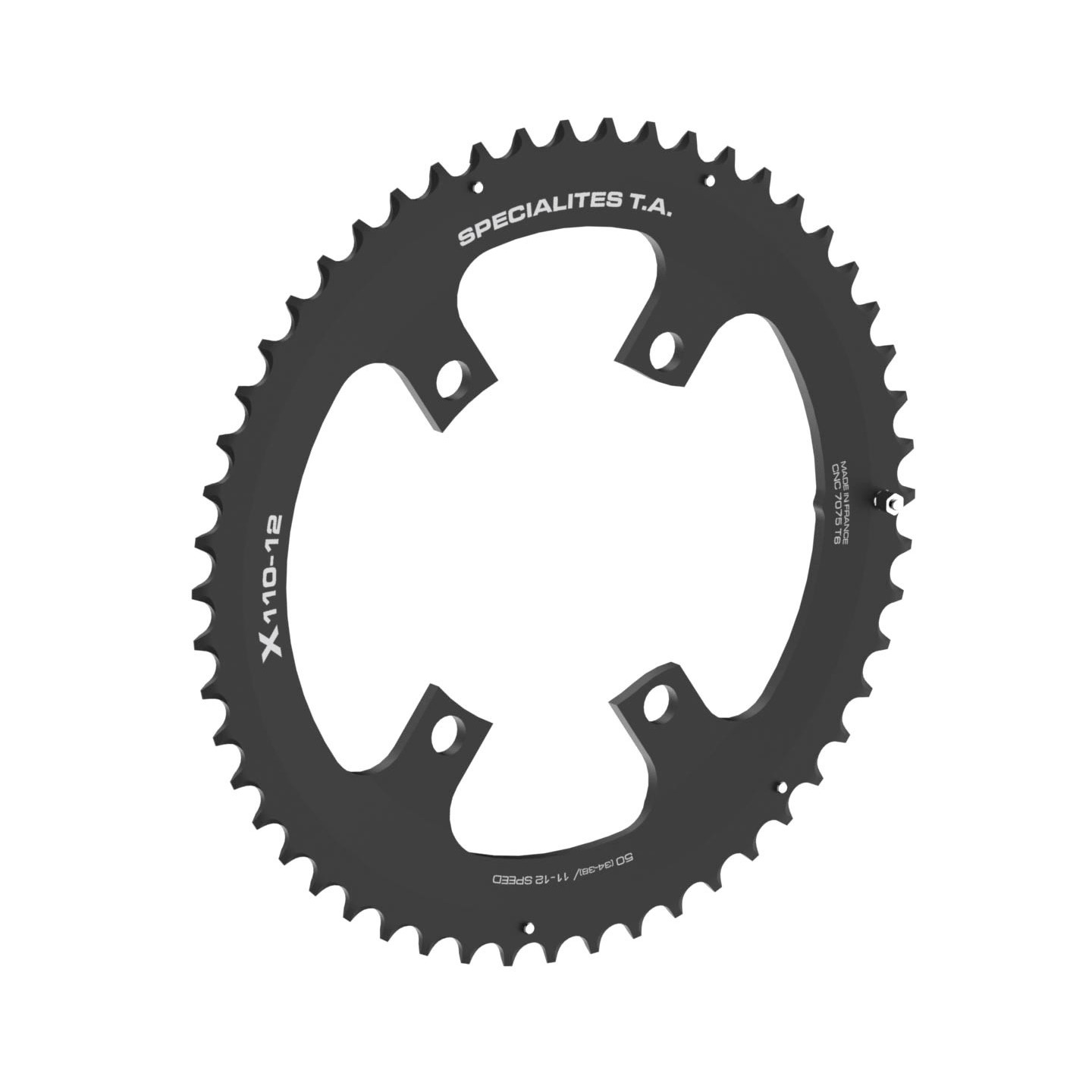 Chainring Spécialités TA X110 12-speed Outer for Shimano R7100/R8100/R9200