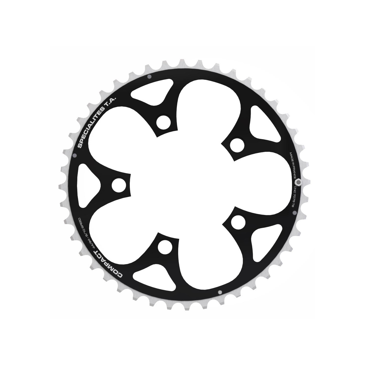 Chainring Spécialités TA Compact 9-speed Outer 94mm Black