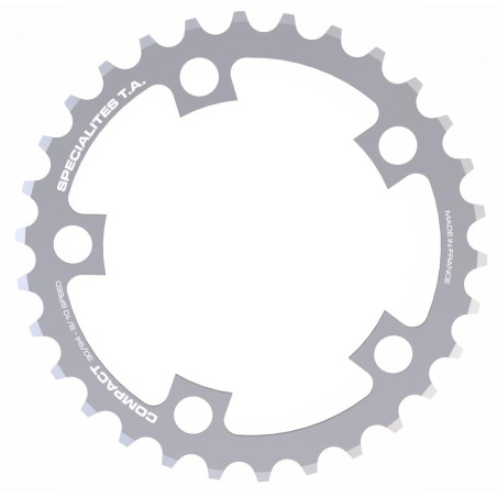 Spécialités TA Compact Kettenblatt 9-fach innen 94mm Silber