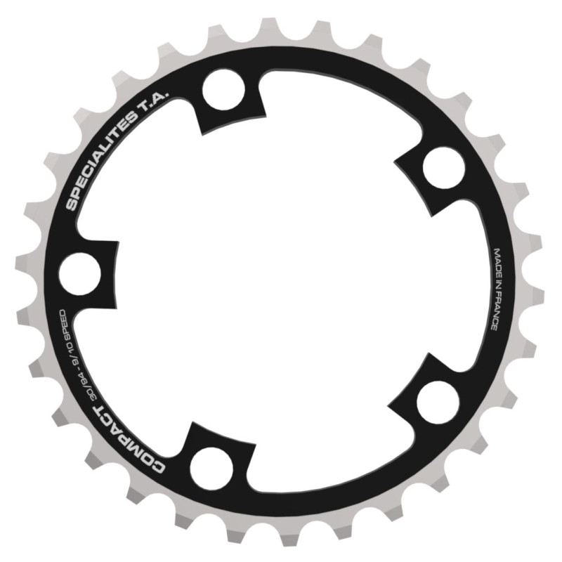 Chainring Spécialités TA Compact 9-speed Inner 94mm Black