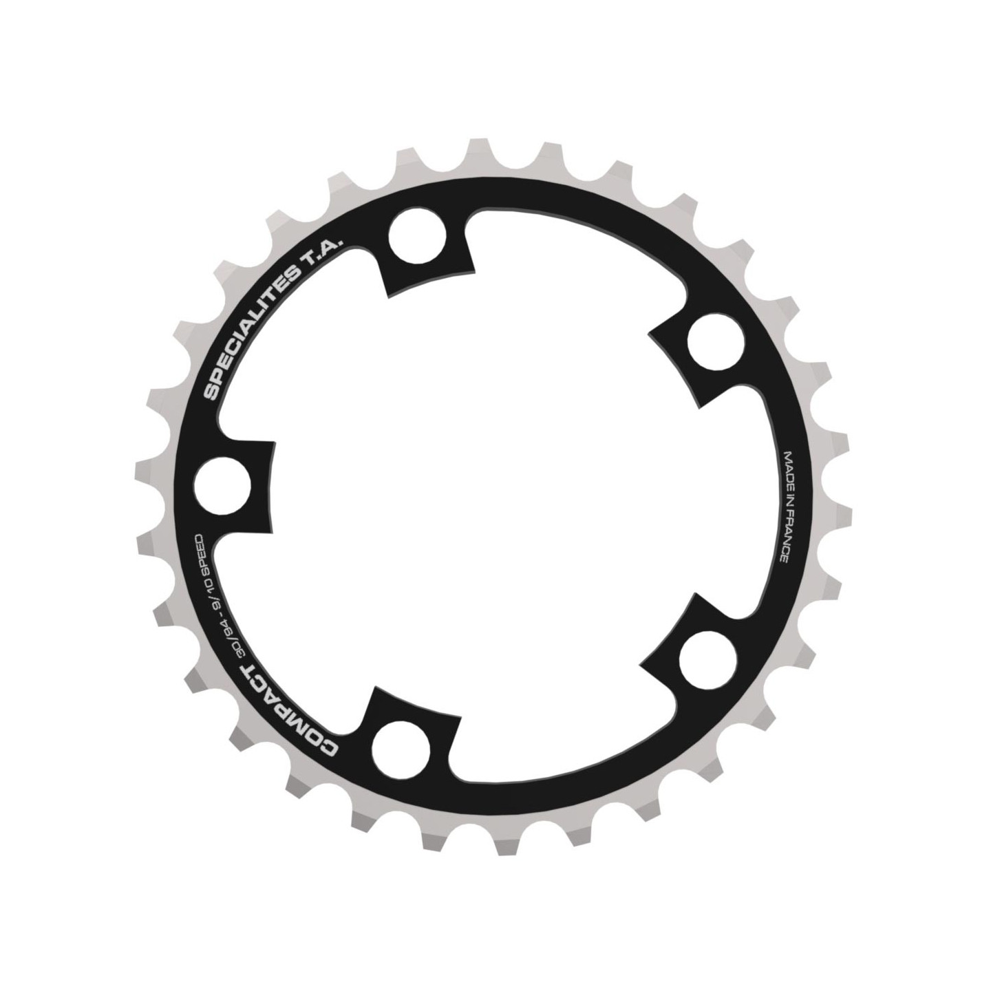 Chainring Spécialités TA Compact 9-speed Middle 94mm Black