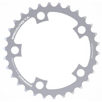 Chainring Spécialités TA Compact 9-speed Middle 94mm Silver