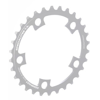 Chainring Spécialités TA Compact 9-speed Middle 94mm Silver