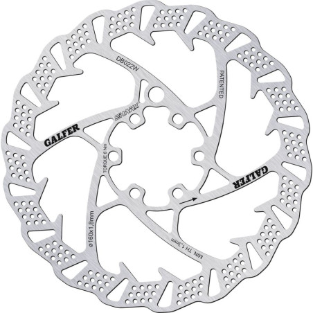 Brake Disc Galfer - Wave Shark - ø160mm - 104g