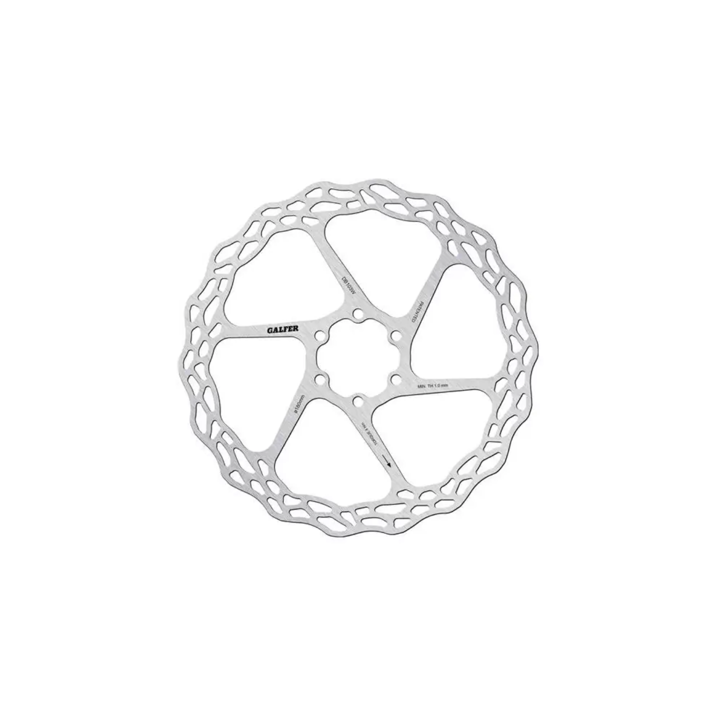 Brake Disc Galfer - Wave Road - ø180mm - 106g