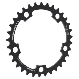 Chainring Spécialités TA Zéphyr Compact 110mm Inner 9/10/11-speed Black