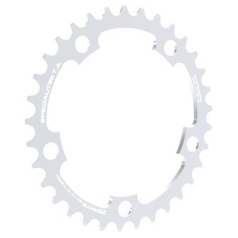 Chainring Spécialités TA Zéphyr Compact 110mm Inner 9/10/11-speed Silver