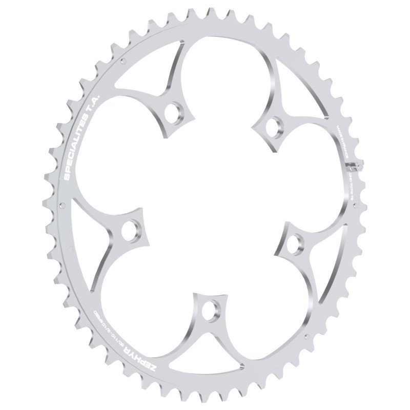Plateau Spécialités TA Zéphyr Compact 110mm Extérieur 9/10V Argent Spécialités TA PL50110302 Double Plateau Spécialités TA Zéphyr Compact 110mm Extérieur 9/10V Argent Spécialités TA PL50110302 Double