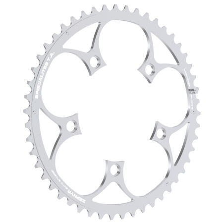 Chainring Spécialités TA Zéphyr Compact 110mm Outer 9/10-speed Silver