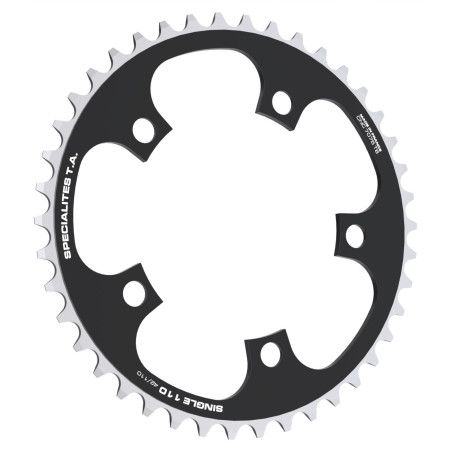 Single Chainring Spécialités TA 110mm SINGLE SPEED/TANDEM/ROHLOFF Black