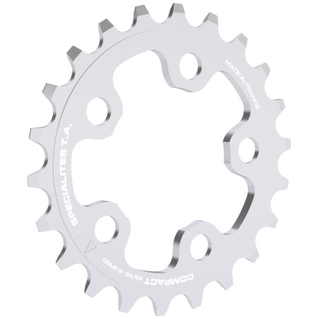 Plateau Spécialités TA Compact 9V Intérieur 58mm Argent Spécialités TA PL50058102 Triple