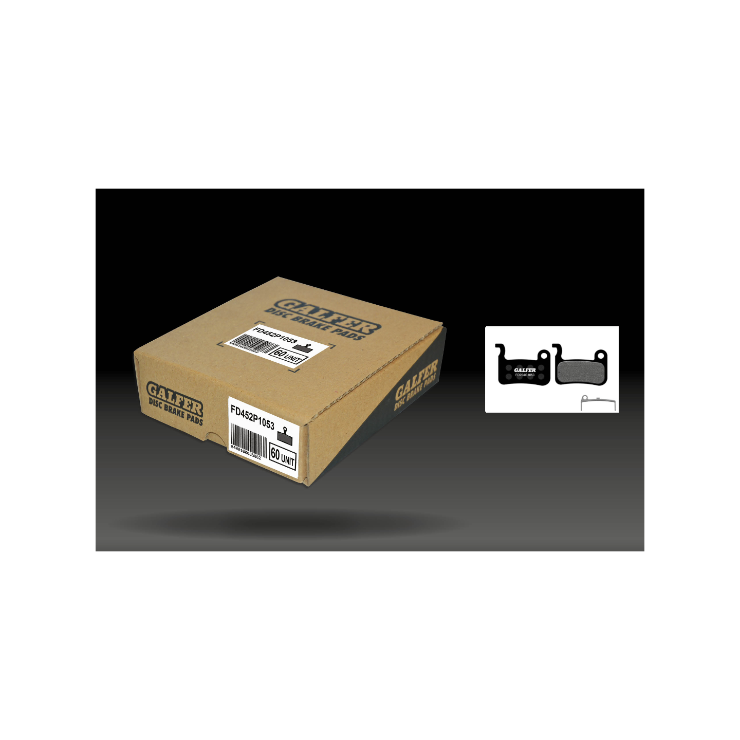 Brake Pads GALFER - SHIMANO XT BR-M965/966/975 - Performance (Pack of 30 pairs)