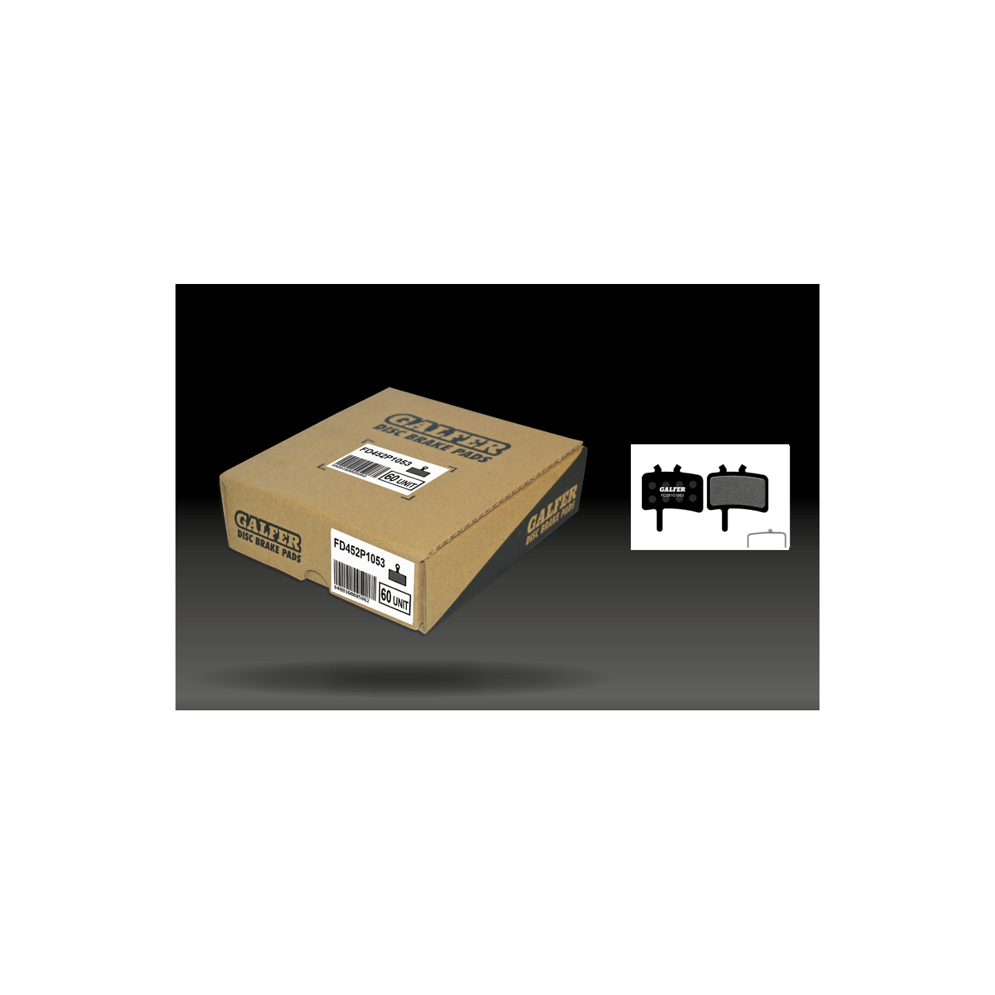 Brake Pads GALFER - Avid BB7/Juicy 3/5/7/Ultimate/Carbon - Promax 950 - Performance (Pack of 30 pairs)