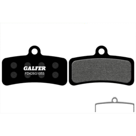 Bremsbeläge GALFER - Shimano D01S Saint BR-M810 / Zee BR-M640 - Standard (Packung mit 30 Paar)