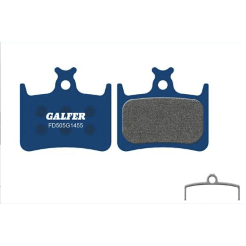 Plaquettes de frein GALFER - HOPE RX4 / SRAM - Road Galfer FD505G1455 Sram
