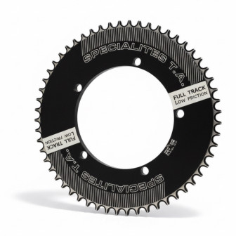 Chainring Spécialités TA Track FULL TRACK FL Low Friction 144mm - Black - chain 3.17mm (1/8")