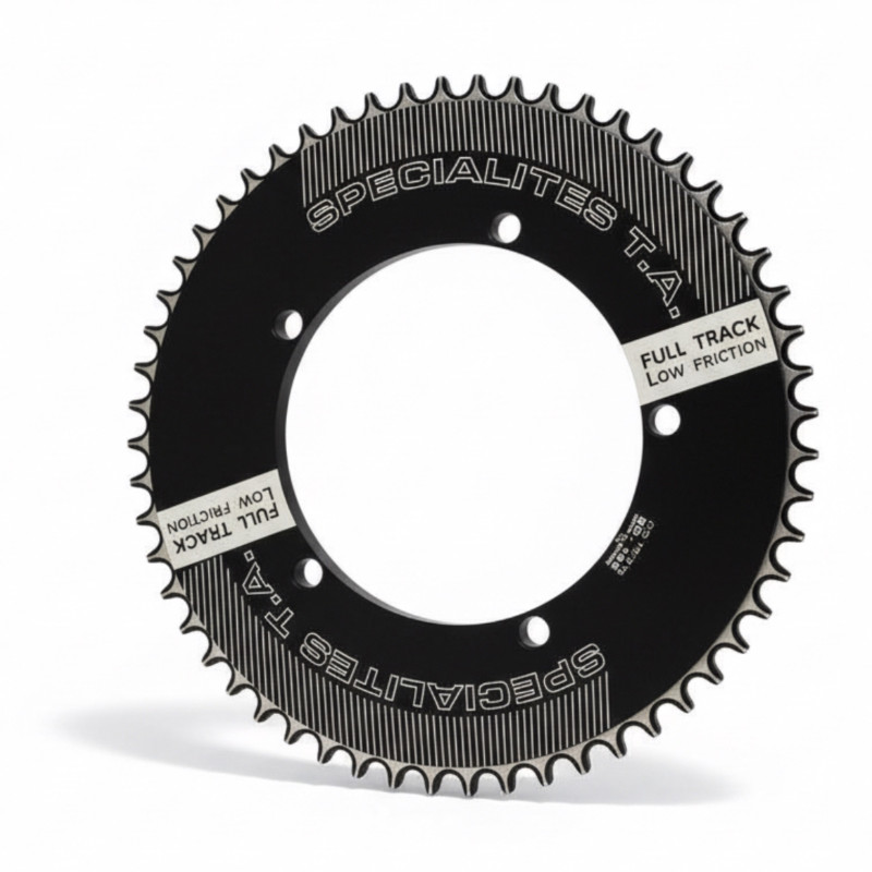 Plateau Spécialités TA Piste FULL TRACK FL Low Friction 144mm - Noir - chaine 3.17mm (1/8") Spécialités TA PL54144319 Piste 144 Plateau Spécialités TA Piste FULL TRACK FL Low Friction 144mm - Noir - chaine 3.17mm (1/8") Spécialités TA PL54144319 Piste 144