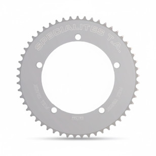 Plateau Spécialités TA Piste FULL TRACK 144mm - Argent Poli - chaine 3.17mm (1/8")