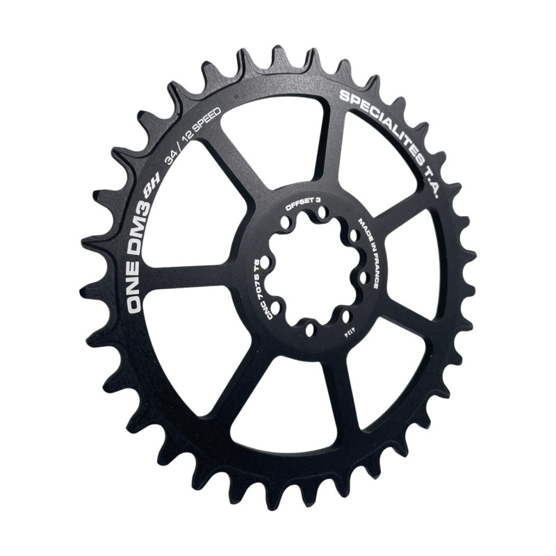 Single Chainring Spécialités TA ONE DM3 Eagle 8H Narrow Wide Sram Direct Mount - Offset 3mm