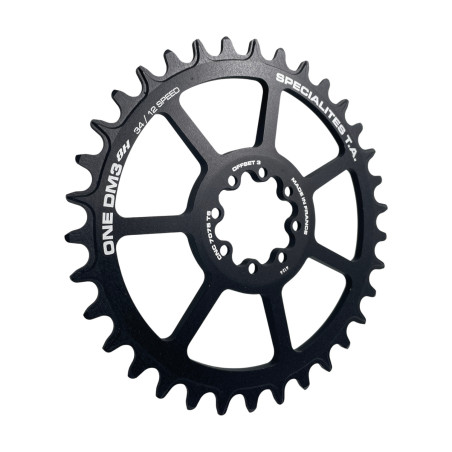Mono Plateau Spécialités TA ONE DM3 Eagle 8H Narrow Wide Sram Direct Mount - Offset 3mm Spécialités TA PL09000339 Mono