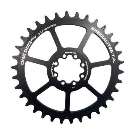 Mono Plateau Spécialités TA ONE DM3 Eagle 8H Narrow Wide Sram Direct Mount - Offset 3mm
