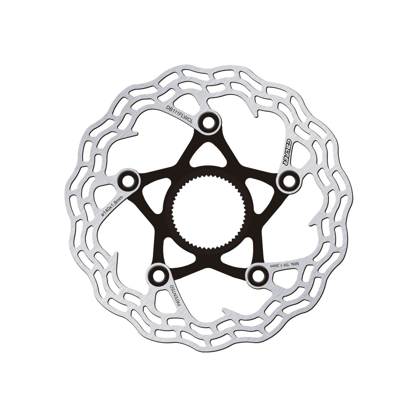Brake Disc Galfer Road/Gravel - Wave Shark Centre Lock - ø140mm -91g
