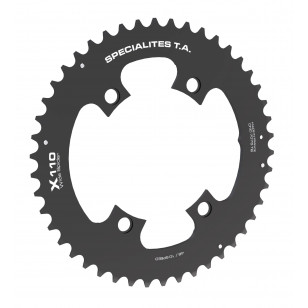 *** FIN DE SÉRIE *** Plateau Spécialités TA X110-WS Extérieur pour Shimano Claris / Sora / Tiagra Spécialités TA PL41110309 D...