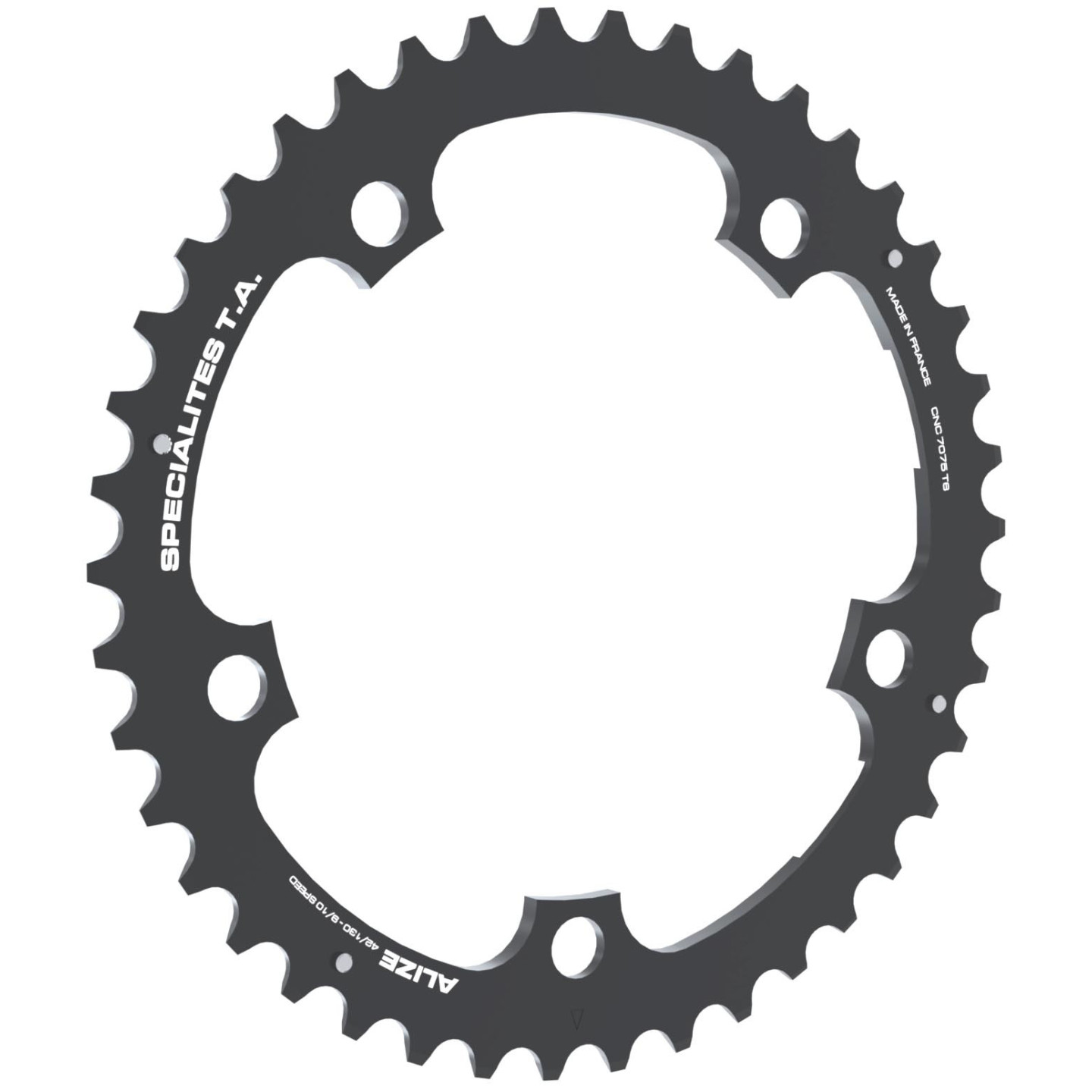 Chainring Spécialités TA Alizé Middle 130mm 9/10-speed Black