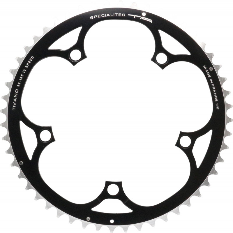 *** FIN DE SÉRIE *** Plateau Spécialités TA Tivano Extérieur 135mm Campagnolo (avant 2015) Spécialités TA PL50135329 Destockage *** FIN DE SÉRIE *** Plateau Spécialités TA Tivano Extérieur 135mm Campagnolo (avant 2015) Spécialités TA PL50135329 Destockage