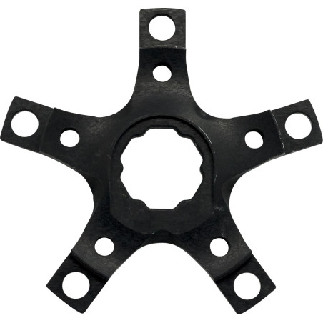 Spécialités TA CARMINA / VEGA MTB triple 94/58mm spider - Zwart geanodiseerd