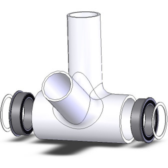 Spécialités TA BB86 Press Fit 4130 bottom bracket